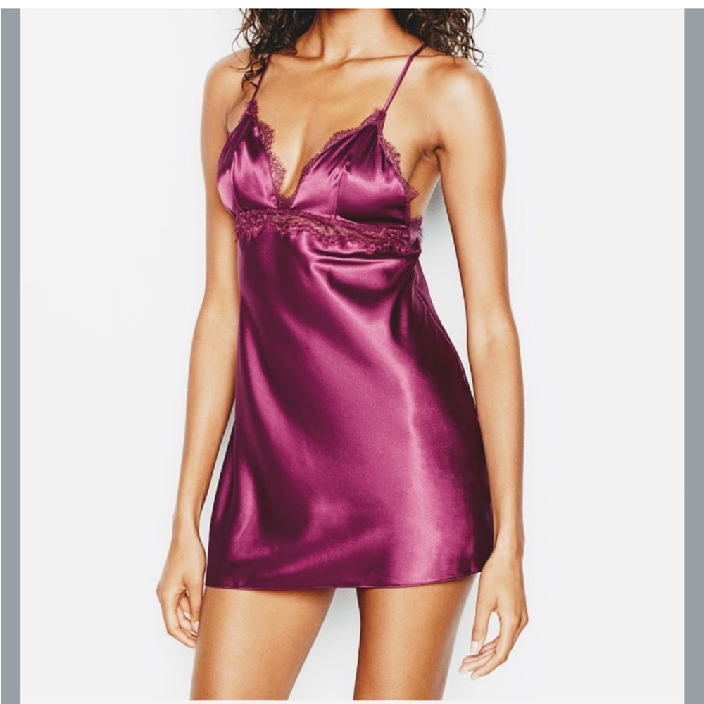 Worn Only Once! Maroon victoria’s Secret Slip